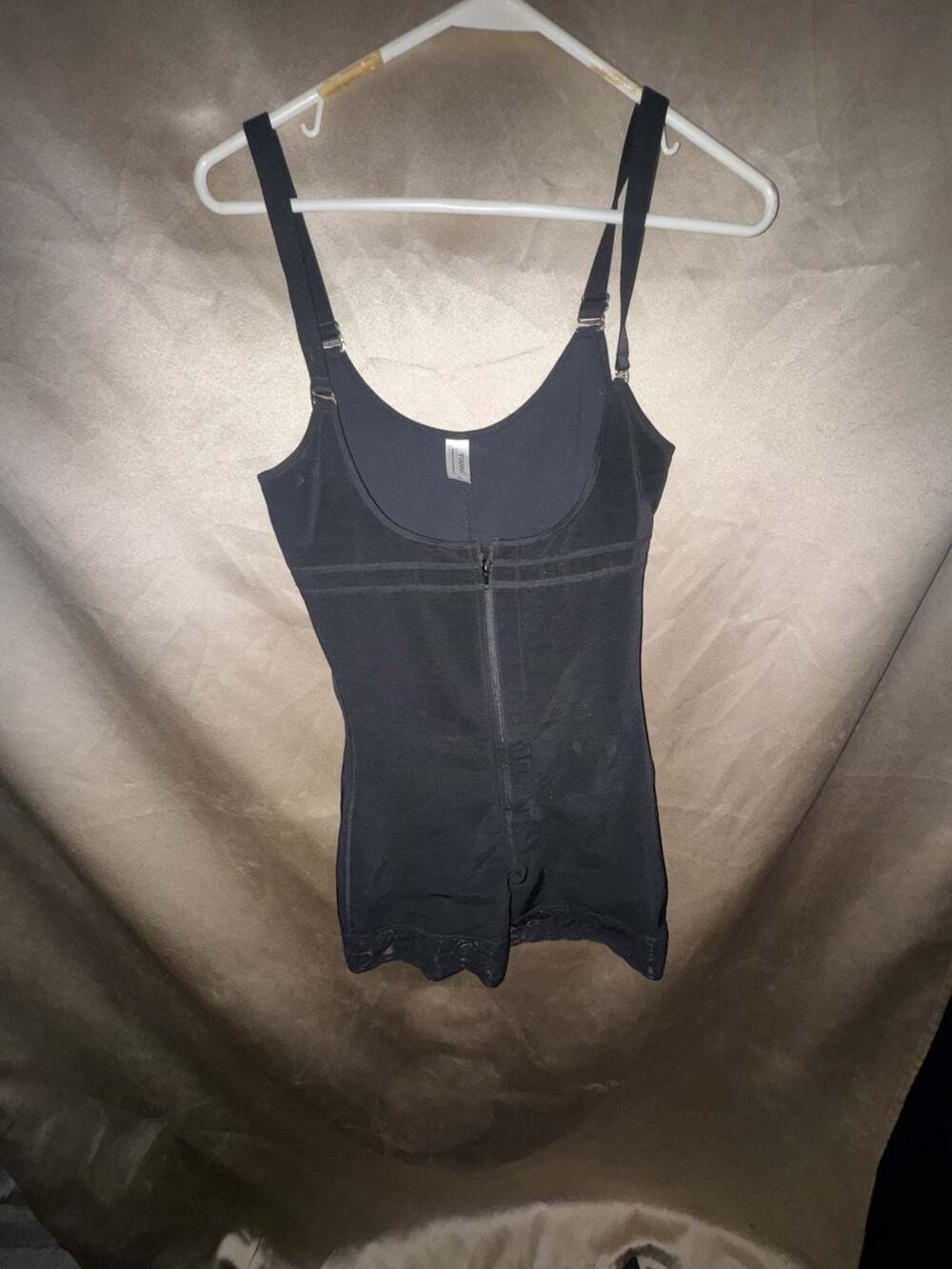 YIANNA Women's Tummy Control Zipper Front Shapewear Bodysuit
